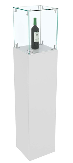 Демо стенд со стеклом Льдинка №5, Серый