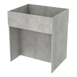 Корзина для распродаж из ДСП №3, Метрополитан Грей