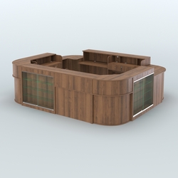 Островной павильон Чай и Кофе с собой №5, Орех