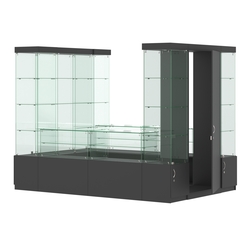 Павильон ИСТРА островной №7а (4, 86 кв.м), Черный