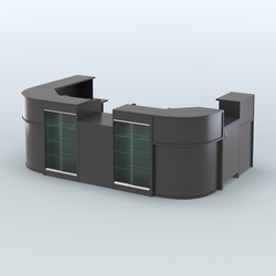 Пристенный павильон Чай и Кофе с собой №1, Черный