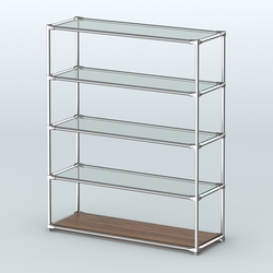 Островная торговая система ХРОМ 1200 мм №5, Орех