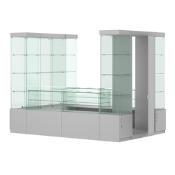 Павильон ИСТРА островной №7а (4, 86 кв.м), Серый