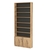 Стеллаж из ДСП с 6-ю полками 200x900 мм серии LEVEL-6 №10 (З/C - ДВП) Дуб Канзас коричневый