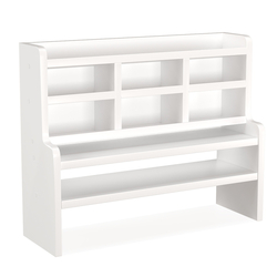 Полка настольная Вектор №35, Белый