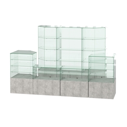 Павильон ИСТРА пристенный №9 (6, 72 кв.м), Метрополитан Грей