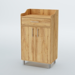 Стойка официанта "Бармен" №5-Н на ножках, Дуб Золотистый