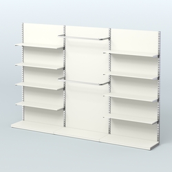 Система ЭЛЕГАНТ №5 пристенная с ДСП (3600 мм), Белый