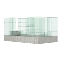 Павильон ИСТРА островной №11 (10, 48 кв.м), Метрополитан Грей