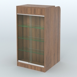 Ресепшен-Лайт №7 (600 мм) (Фасадная стенка - ЛДСП), Орех