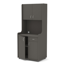 Офисная мини-кухня ЭЛЕГИЯ №1А, Черный