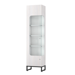 Витрина Монти №3 правая, Ясень Анкор светлый