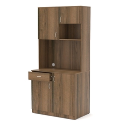 Офисная мини-кухня ПРАКТИК №4, Орех