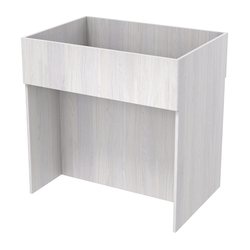 Корзина для распродаж из ДСП №4, Ясень Анкор светлый