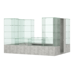 Павильон ИСТРА островной №8а (8, 32 кв.м), Метрополитан Грей