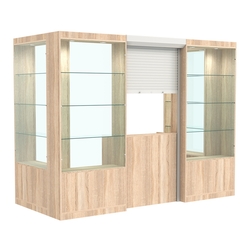 П-образный павильон №4-3П (3,24 кв.м), Дуб Сонома