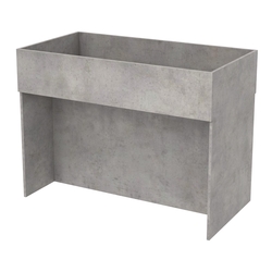 Корзина для распродаж из ДСП №7, Бетон Чикаго светло-серый F186 ST9