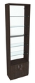 Витрина СЭСП-О №2-300 (З/C - стекло) со стеклянными полками Дуб Венге
