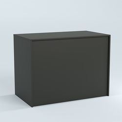 Стол-ресепшен серии ПРАЙМ №1, Черный