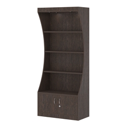 Стеллаж Гарант №1-2-900, Дуб Венге