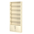 Стеллаж из ДСП с 5-ю полками 200x900 мм серии LEVEL-5 №10 (З/C - ДВП) Крем Вайс