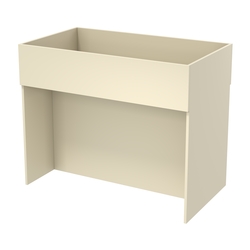 Корзина для распродаж из ДСП №6, Крем Вайс