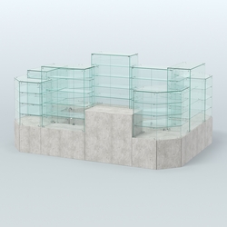 Павильон ИСТРА в центр зала №6а (закрытый) (8, 26 кв.м), Метрополитан Грей