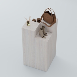 Демо-стенд Ступени-Пересечение №1, Ясень Анкор светлый