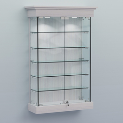 Витрина для музеев "Коллекция" настенная №1-5, Ясень Анкор светлый