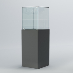 Витрина для музеев "Коллекция" №10, Темно-Серый