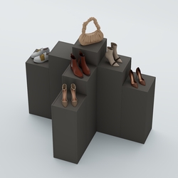 Демо-стенд Ступени Т-обр №2, Черный