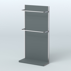 Система ЭЛЕГАНТ с ДСП №2 (1200 мм), Темно-Серый