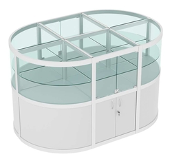 Прилавок-остров №9 (1,5 кв.м), Серый