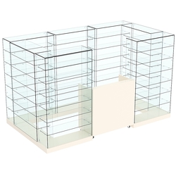 Торговый островок ХИТ ПРОДАЖ №6 (открытый) (4.05 кв.м), Крем Вайс