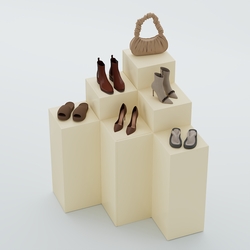 Демо-стенд Ступени-Шаг №2, Крем Вайс