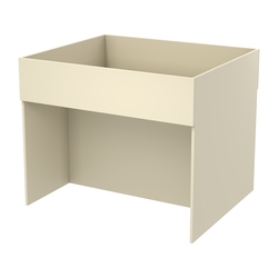 Корзина для распродаж из ДСП №10, Крем Вайс