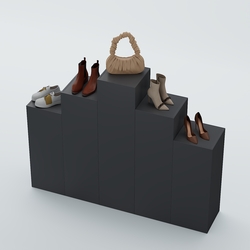 Демо-стенд Ступени-Пирамида №2, Антрацит