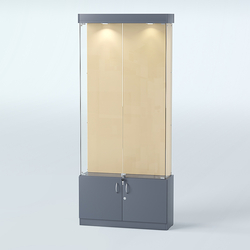 Витрина для медалей ИС-31-А (задняя стенка бархат), Темно-Серый