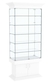 Витрина с дверками широкая с 5-ю полками ДОНЖОН №501 Белый