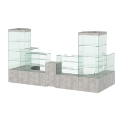 Павильон ИСТРА пристенный №8б (6, 68 кв.м), Метрополитан Грей