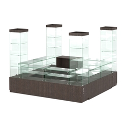 Павильон ИСТРА островной №1а (7, 29 кв.м), Дуб Венге