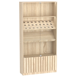 Витрина серии "Смок" №7, Дуб Сонома