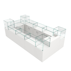 Остров ювелирный "Диаманд" №3, Белый