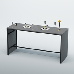 Барный стол "Кофе-брейк" №4, Темно-Серый