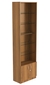 Витрина СЭСП-О №2-300 (З/C - ДВП) со стеклянными полками Орех