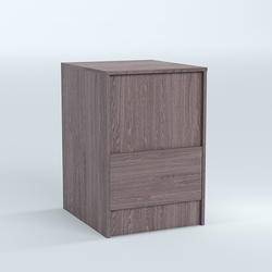 Стол-ресепшен серии ПРАЙМ №2Б, Ясень Анкор темный