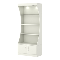 Стеллаж Гарант №1-2-900, Белый