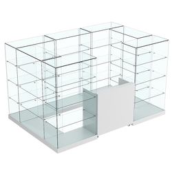 Торговый островок ХИТ ПРОДАЖ №4 (открытый) (4.86 кв.м), Серый