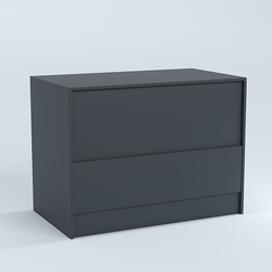 Стол-ресепшен серии ПРАЙМ №1Б, Антрацит