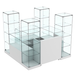 Торговый островок ХИТ ПРОДАЖ №15 (3, 24 кв.м), Серый